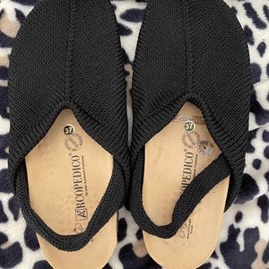 Arcopedico Black Nylon Clog